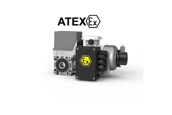 Sectionaaldeuraandrijving ATEX SE9.24-25,40 NES(E20), noodslinger (NHK), T3