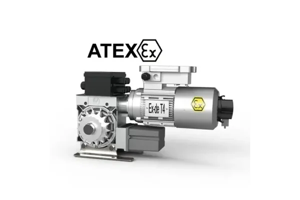 Kettingaandrijving ATEX KE35.24-40,00 NES(E20), noodslinger (NHK), T4