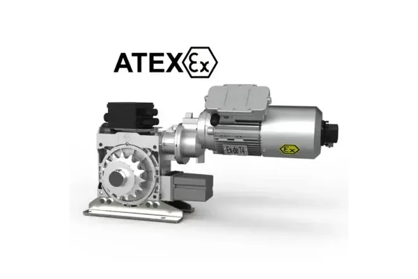 Kettingaandrijving ATEX KE80.12-55,00 NES(E20), noodslinger (NHK), T4