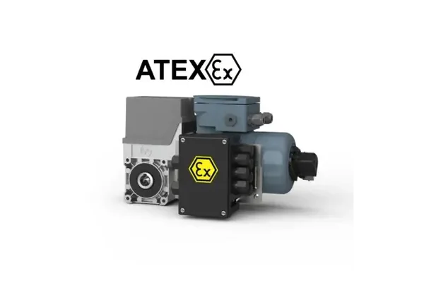 Sectionaaldeuraandrijving ATEX SE9.24-25,40 NES(E20), noodslinger (NHK), T4