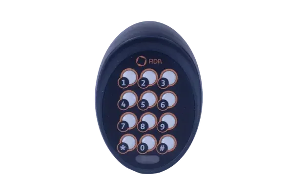 Codeklavier DCK, draadloos, verlichte toetsen, 868/433MHz/Keeloq