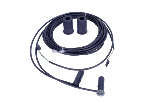 Optosensorset met LED, kabellengte 6,5m/0,5m, reduceerhulzen