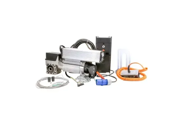 Aandrijfset SE6.80FU-25,40 DES(E14), noodketting (SK), OPTO, TS971, 7m, 230V