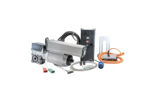 Aandrijfset SE14.100FU-25,40 DES(E20), ontkoppelbaar (ER), OPTO, TS971, 7m, 230V