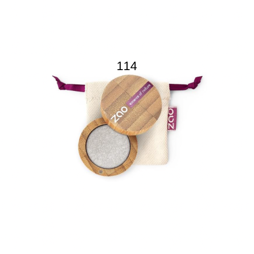 Zao oogschaduw Shiny 114 zilver