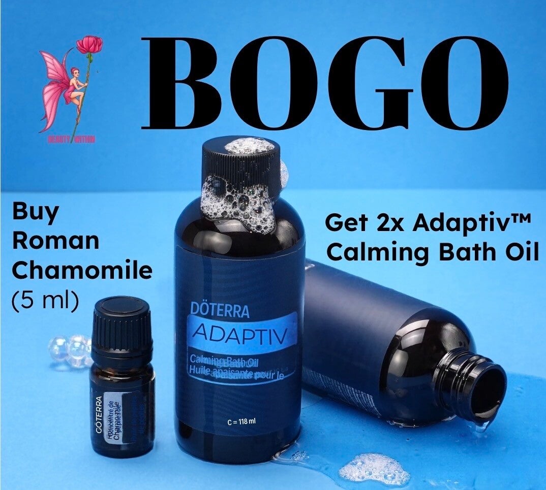 BOGO 4 Koop Kamille- Krijg 2x Adaptiv badolie