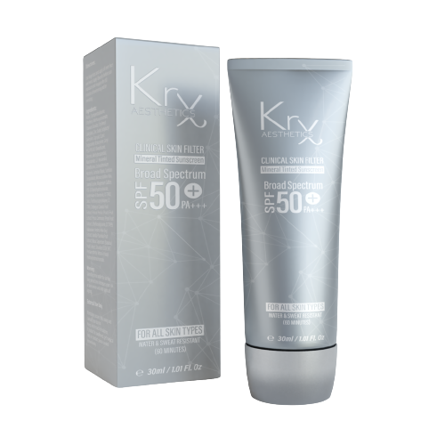 KRX Sunblocker SPF 50PA +++ met licht tintje
