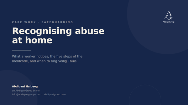 Recognising Abuse at Home