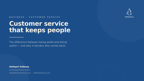FREE: Customer Service That Keeps People