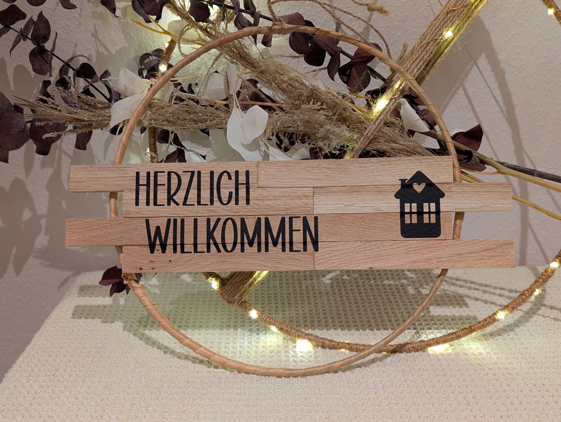 Türkranz, Willkommensschild
