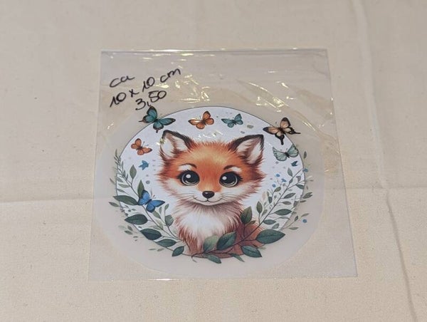 Bügelbild Fuchs