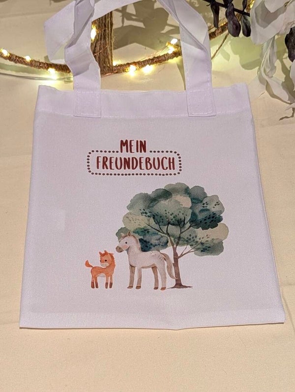 Freundebuchtasche verschiedene Motive