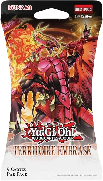 YU-GI-OH! - BLISTER TERRITOIRE EMBRASÉ