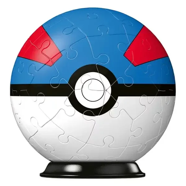 Puzzle 3D 54 Pièces Ravensburger - Pokémon Poké Ball