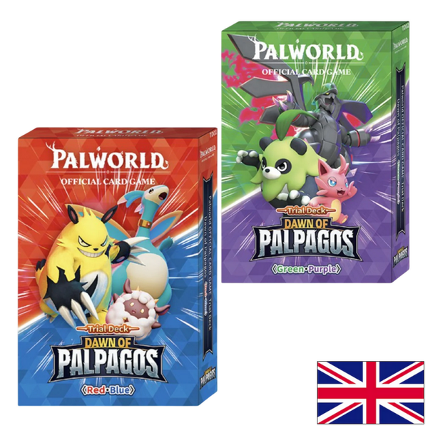 Palworld ! Trial Deck Green-Purple Dawn of Palpagos - Anglais !