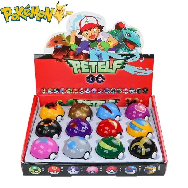 Poké Ball avec Figurine à Peindre et Stickers