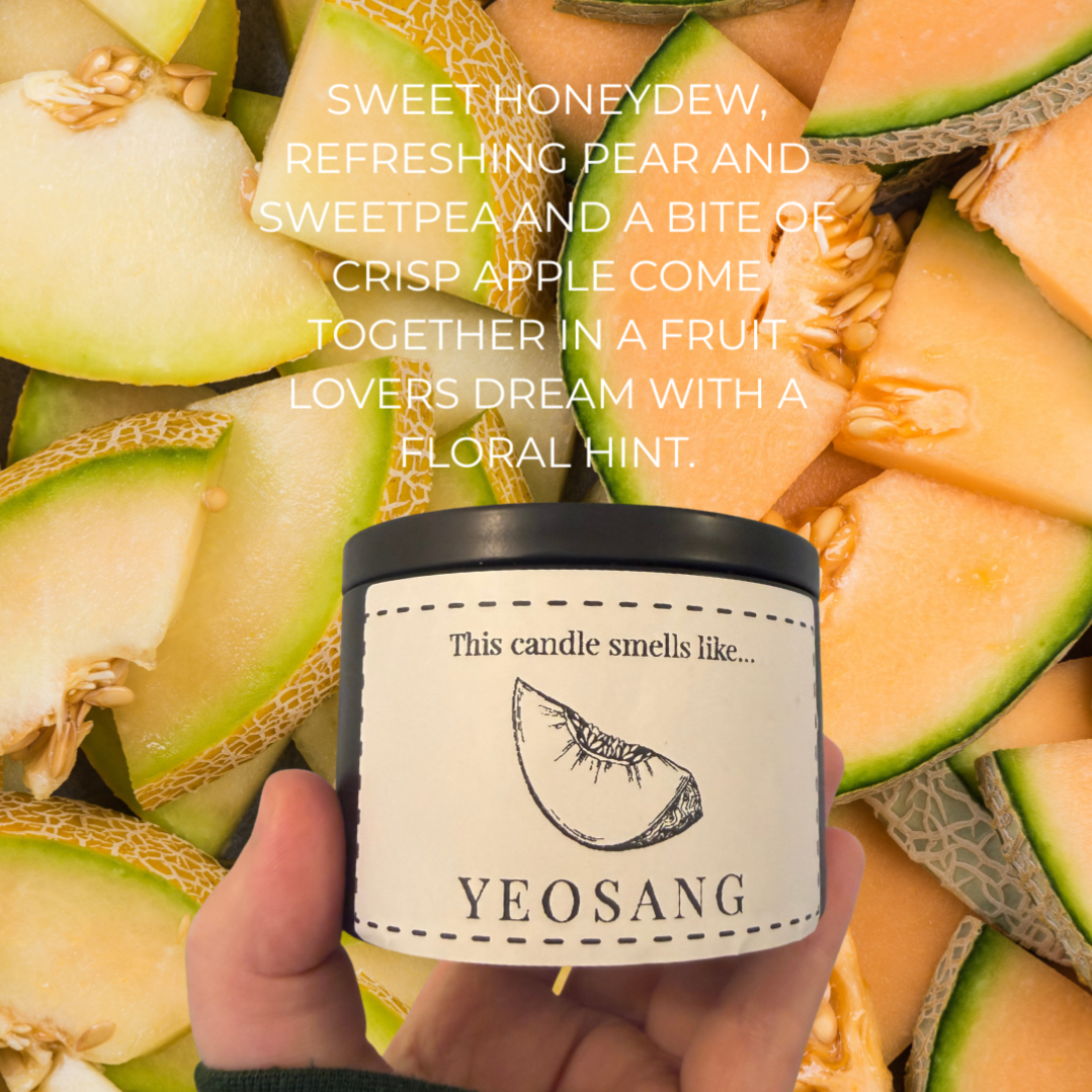 This candle smells like YEOSANG (8 oz.)