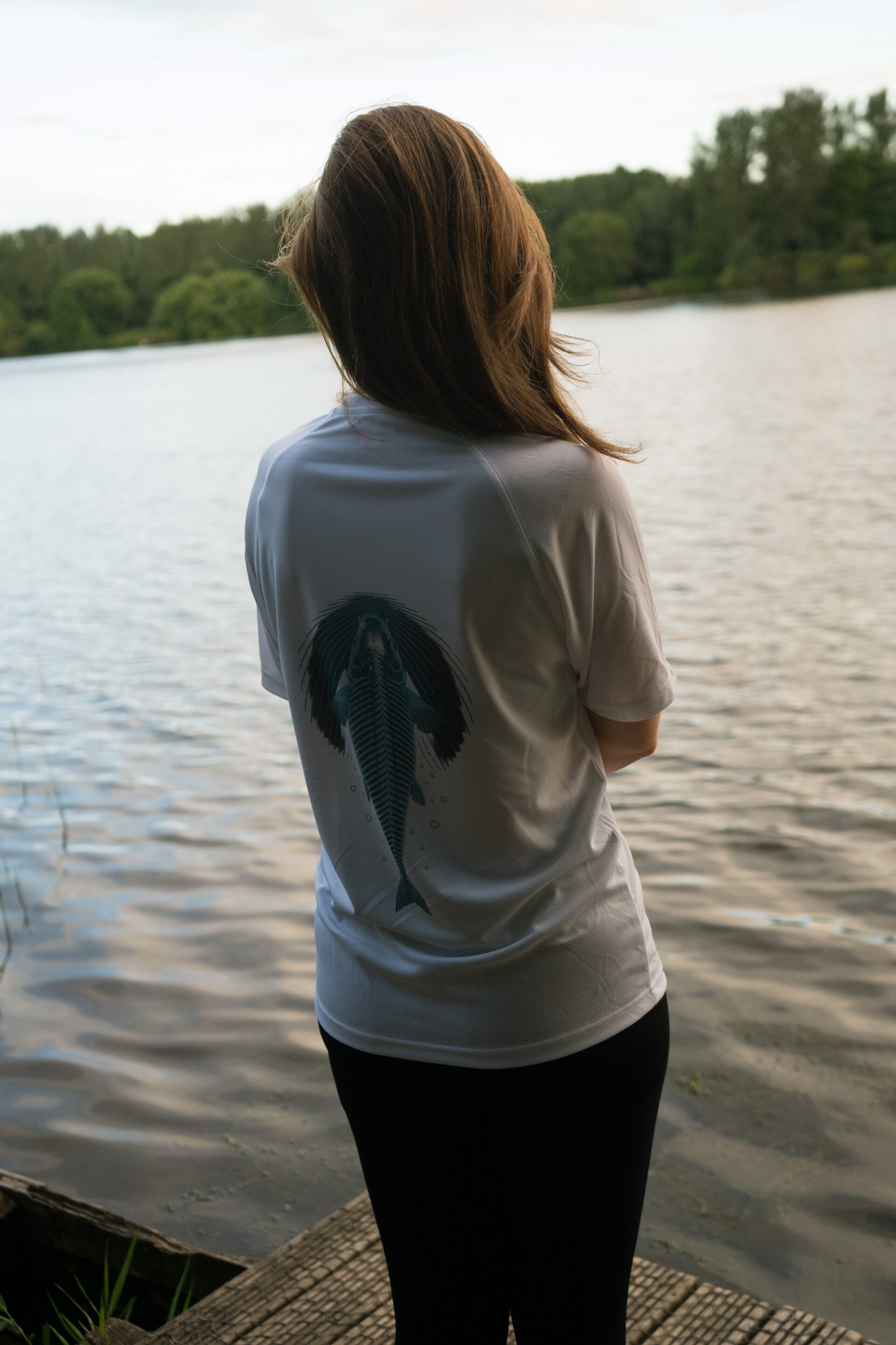 Carp X-Ray Skeleton Performance Tee