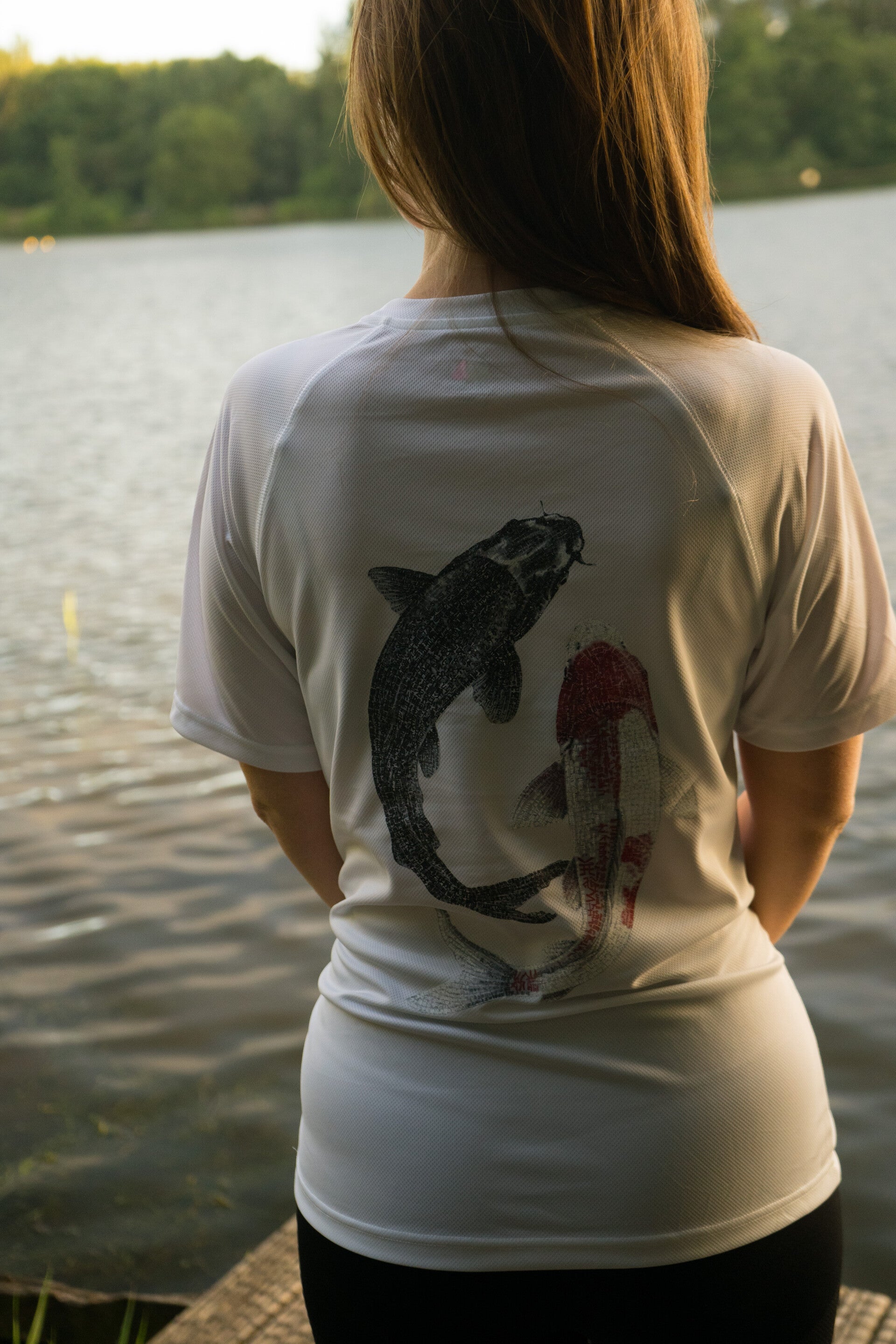 Koi Text-Art Performance T-shirt
