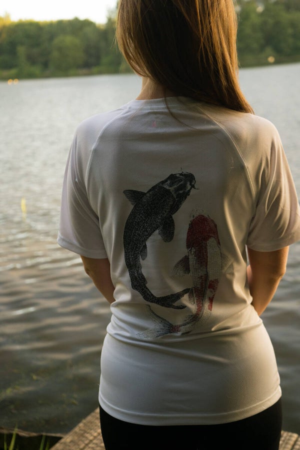 Koi Text-Art Performance T-shirt