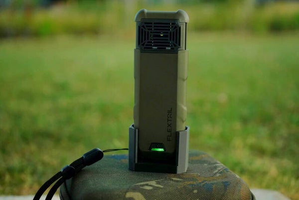 Flextail mosquito repellant stand, with tripod mount