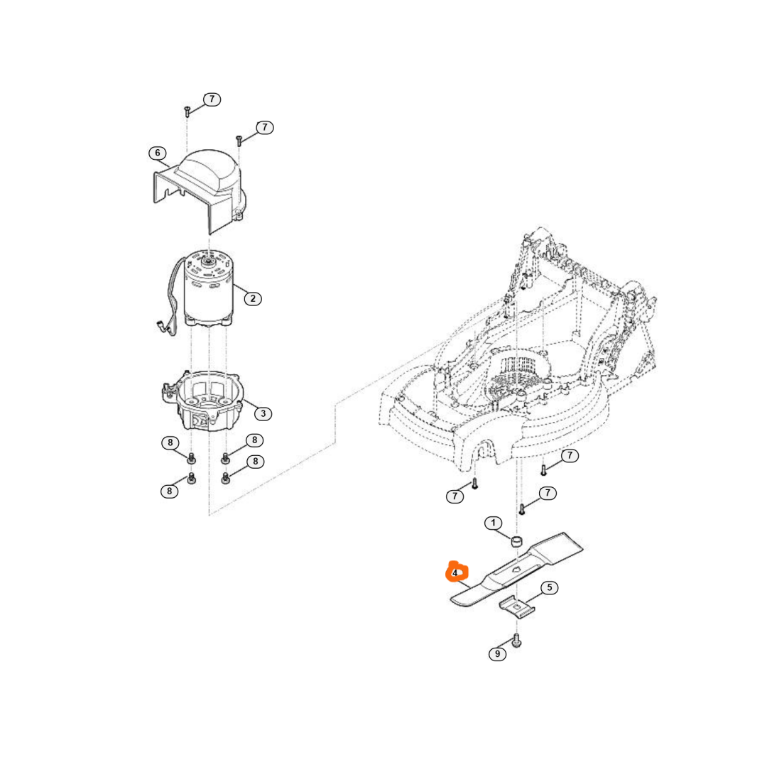 Stihl mes RMA 235 (63117020110)