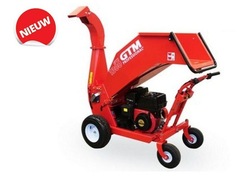 GTM Professional GTS 1300 WD -M zelfrijdende benzine houthakselaar