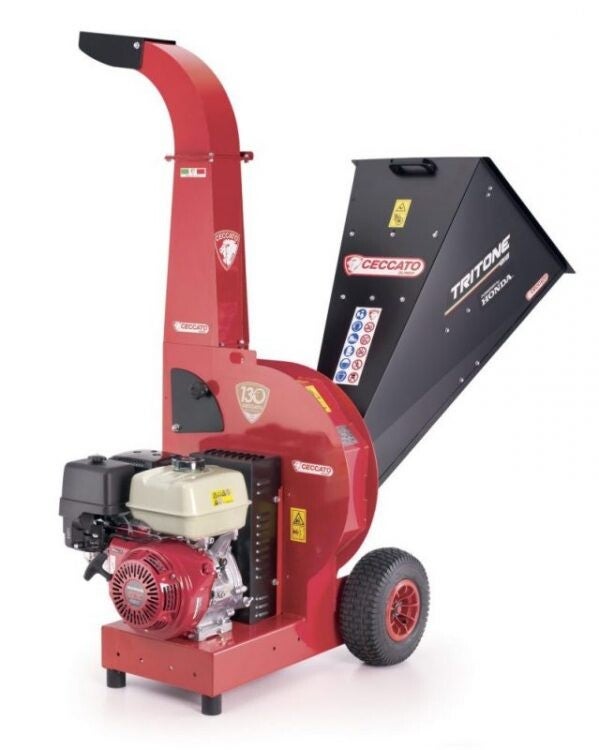 Ceccato Tritone BIG HONDA GX390 benzine hakselaar