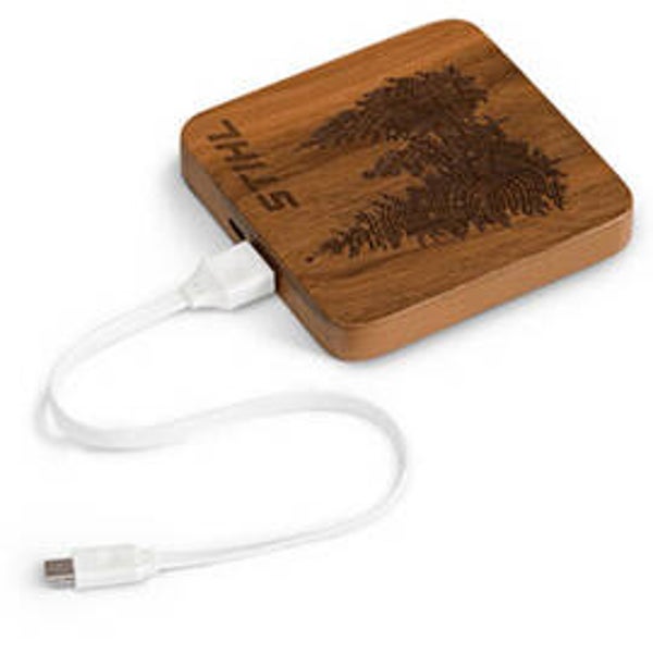 Houten powerbank