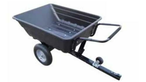 TurfMaster PCT 200 aanhangwagen voor zitmaaiers