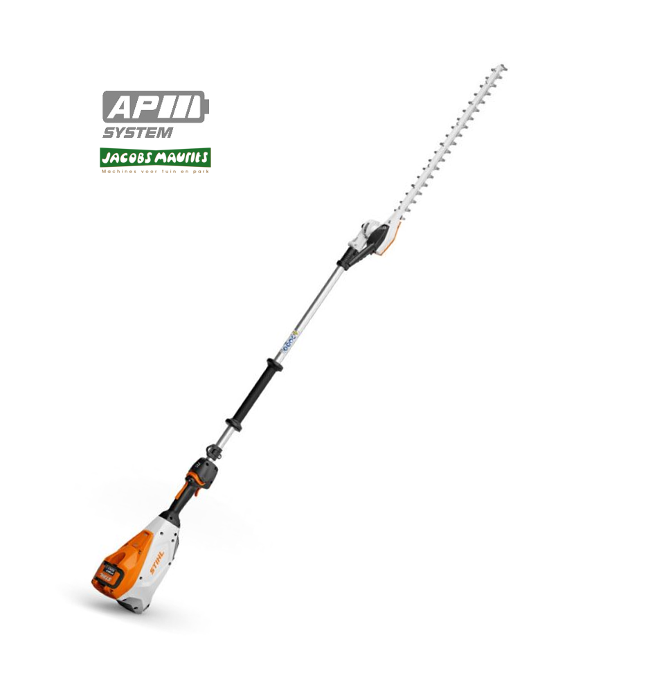 POSENPRO cordless hedge trimmer 20V, Hedge trimmer with 52 cm blade length, 15 mm tooth spacing, Electric hedge trimmer incl. 2.0 Ah battery and charger, Ideal for trimming shrubs Garden maintenance