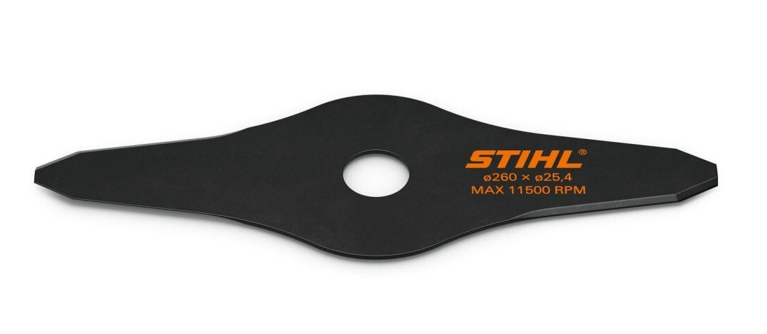 Stihl grassnijblad, 2 snijkanten, 260 mm (40017133812)