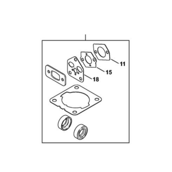 Stihl dichtingset 4144 007 1012