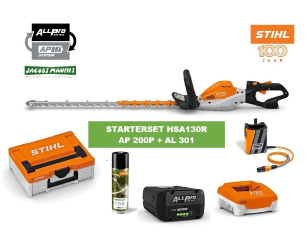 Stihl HSA 130 R PRO accu heggenschaar SET AP 200 P