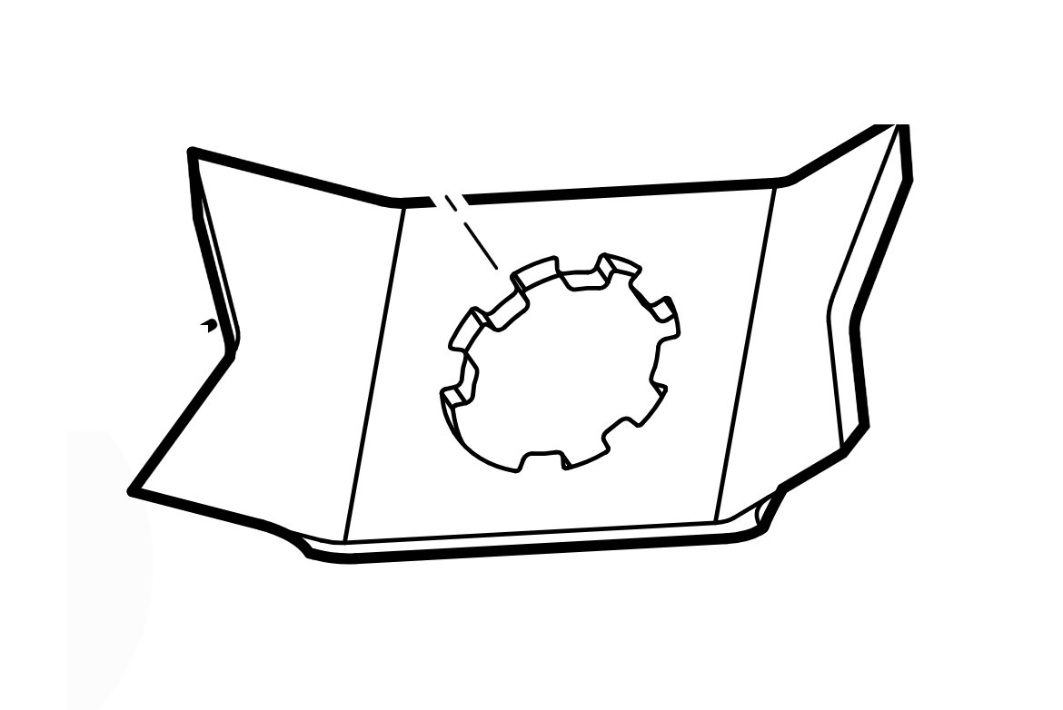 Stihl 6011 702 0300 vleugelmes