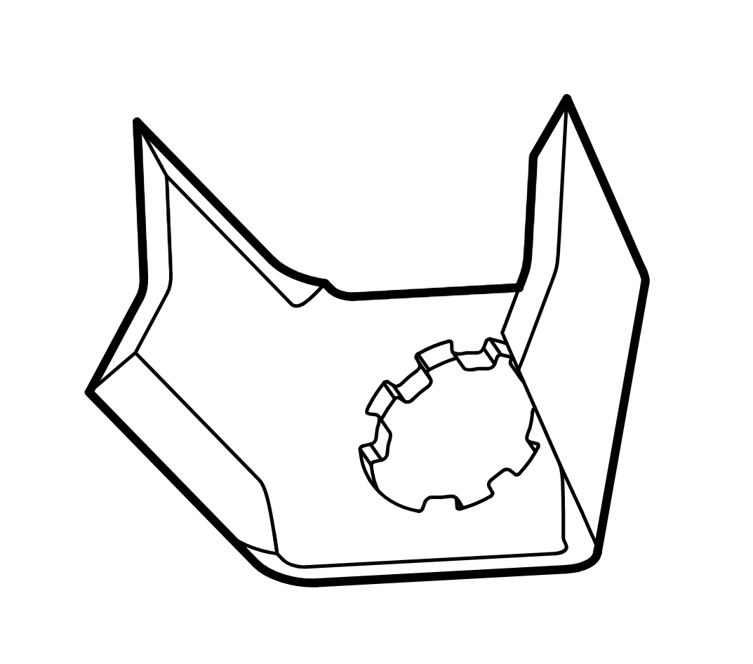 Stihl 6011 702 0320 vleugelmes