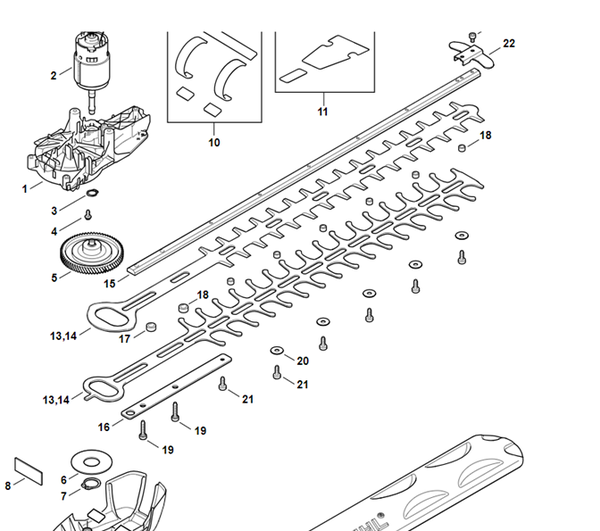 Stihl rondsel 9298 003 3540