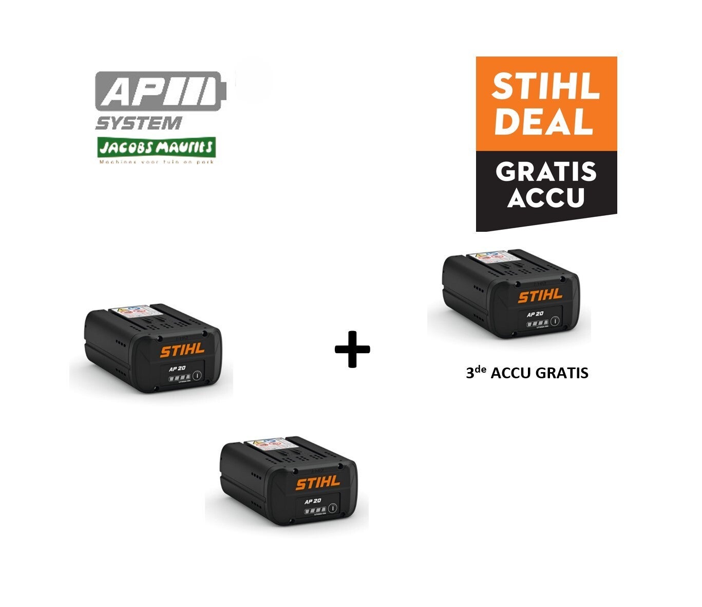 Stihl AP 20 accu SET