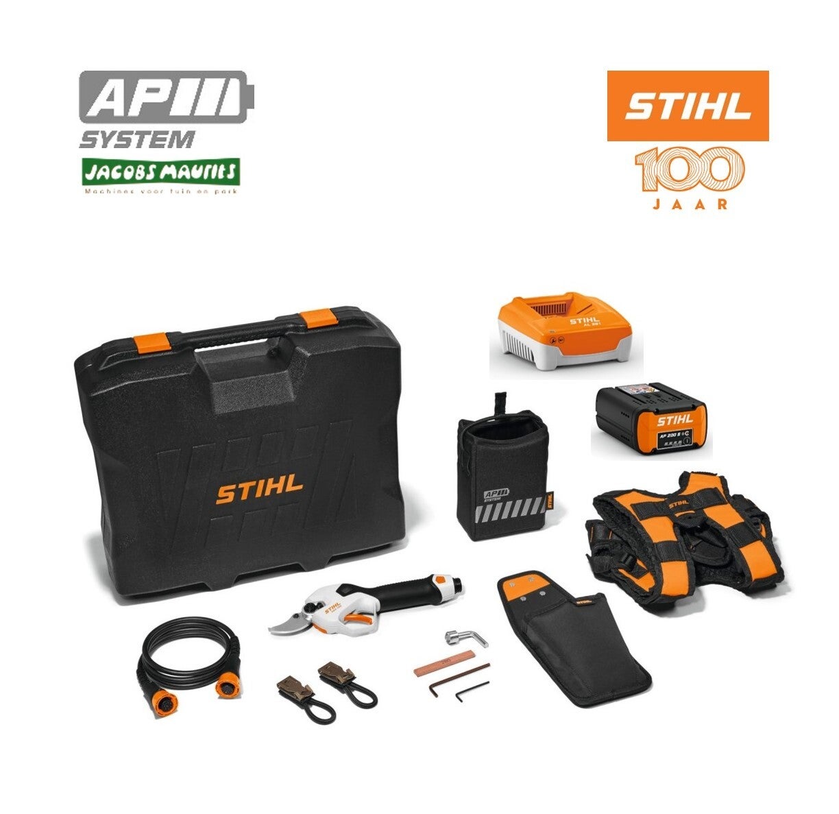 Stihl ASA 130 accu snoeischaar (set met AP 200 S accu en AL 501 lader)