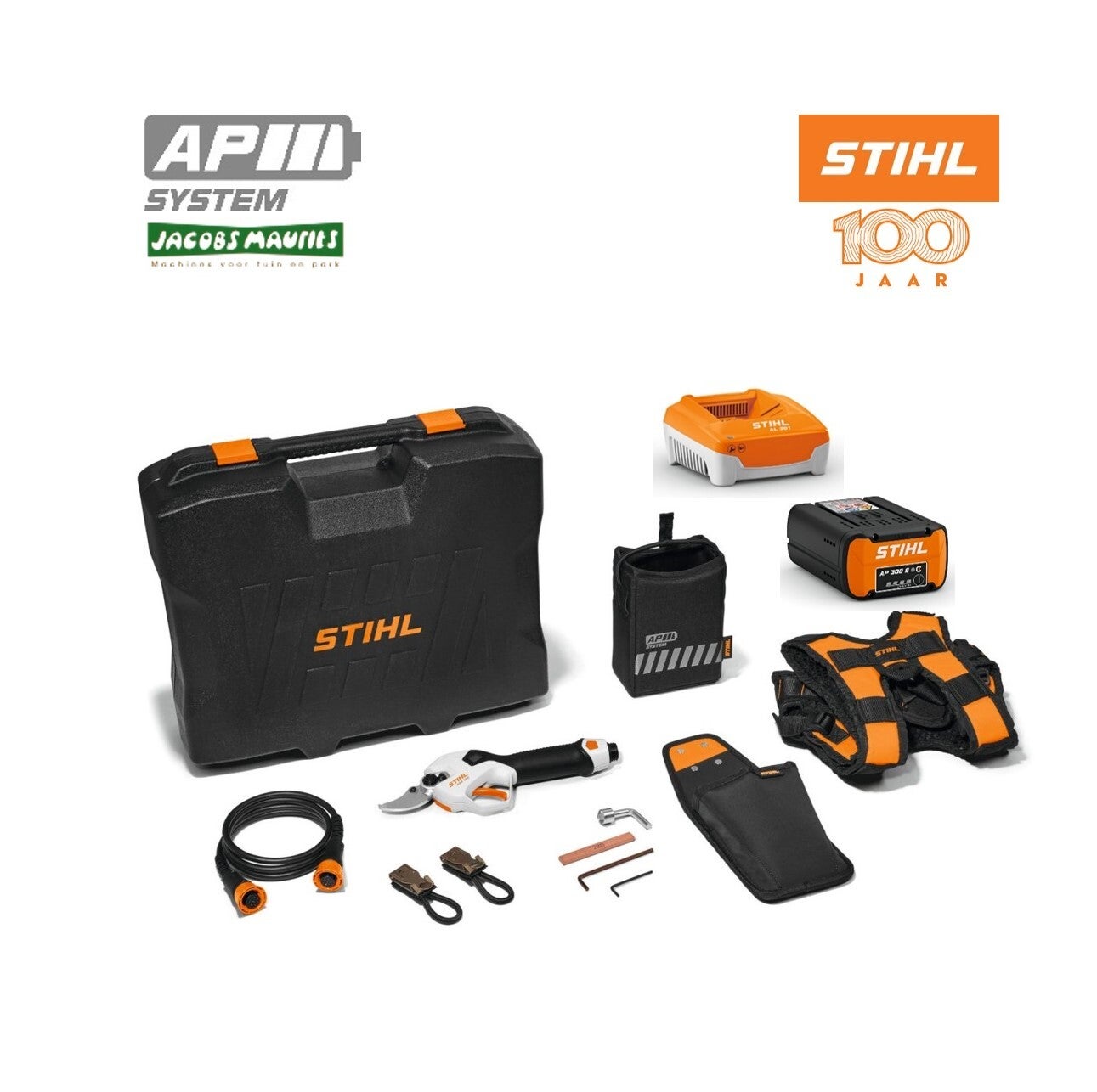 Stihl ASA 140 accu snoeischaar (set met AP 300 S accu en AL 301 lader)