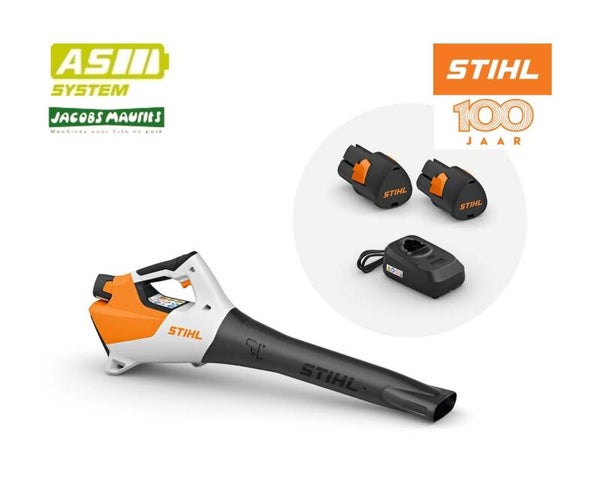 Stihl BGA 30 accu bladblazer (set met 2x AS 2 accu en ALS31 oplader)