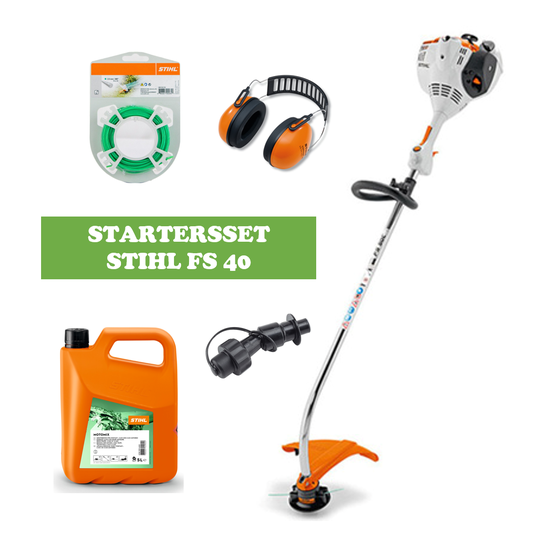Stihl FS 40 benzine grastrimmer startersset