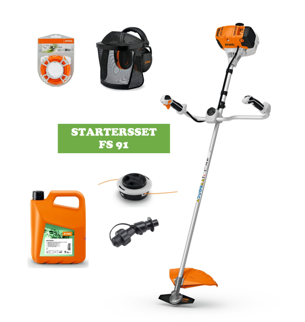Stihl FS 91 benzine bosmaaier startersset
