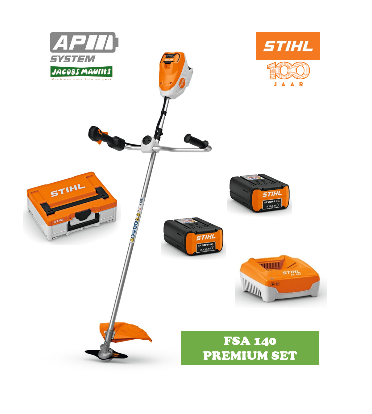 Stihl FSA 140 accu bosmaaier PERMIUM