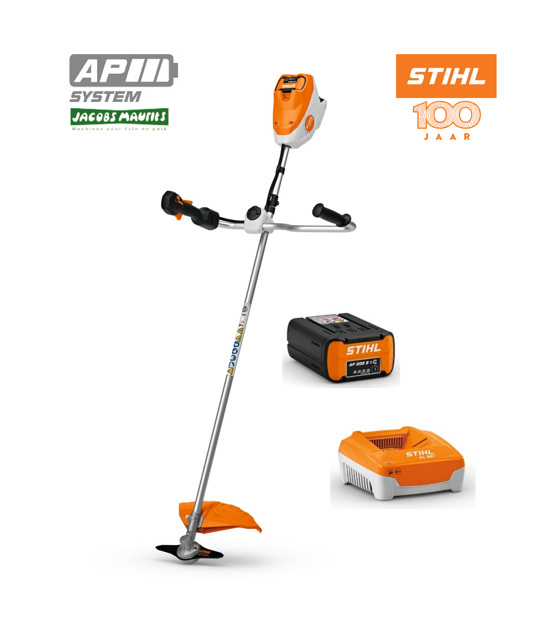 Stihl FSA 140 accu bosmaaier (met AP 200 S accu en AL 501 lader)