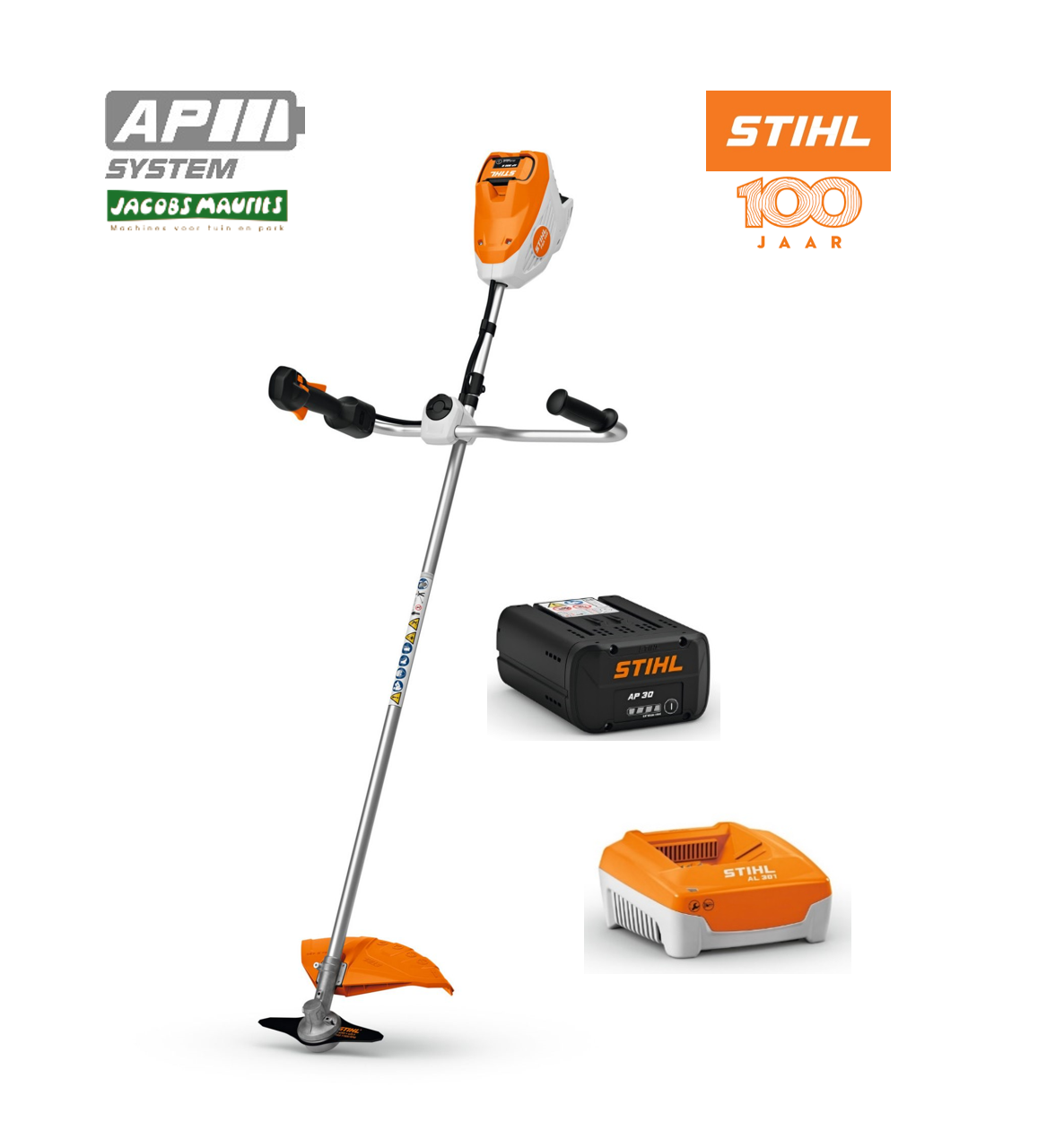 Stihl FSA 140 accu bosmaaier (met AP 30 accu en AL 301 lader)