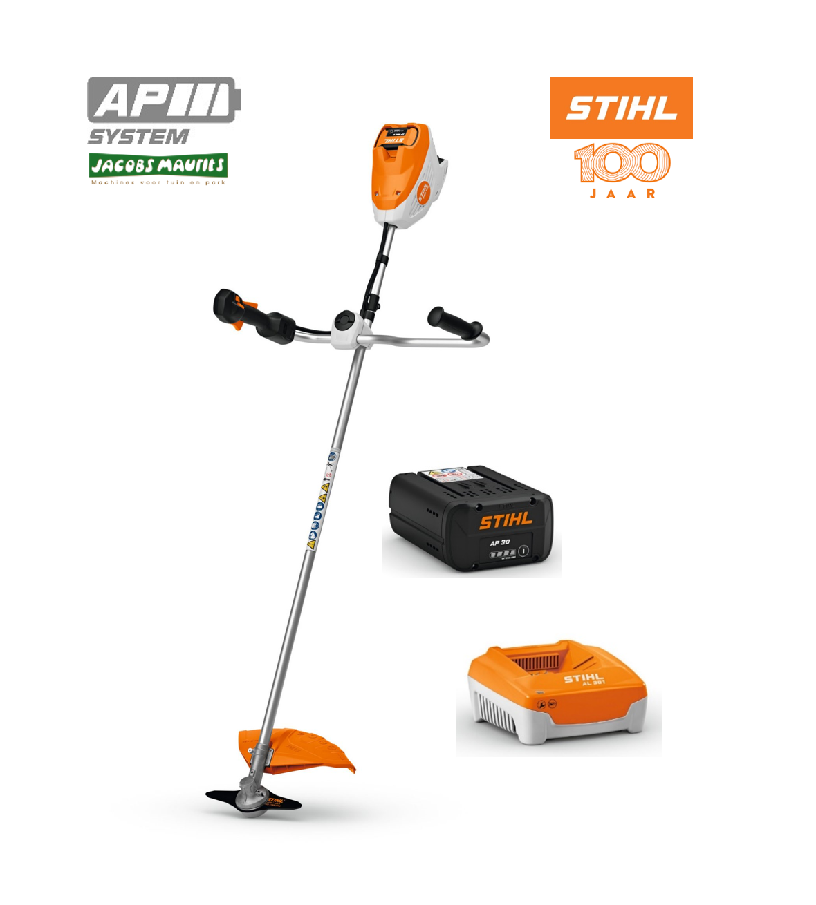 Stihl FSA 140 accu bosmaaier (met AP 30 accu en AL 501 lader)