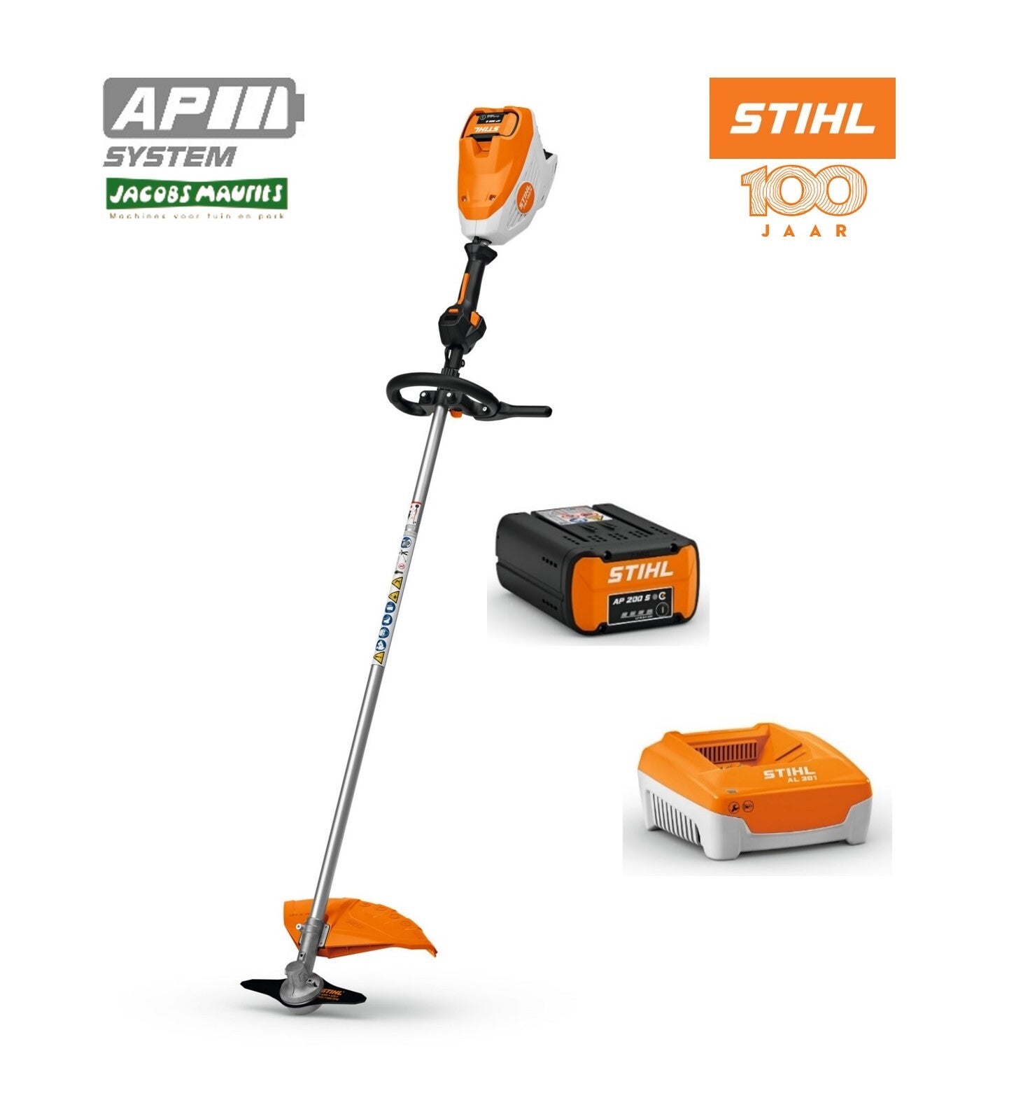 Stihl FSA 140 R PRO accu grastrimmer (met AP 200 S accu en AL 501 lader)