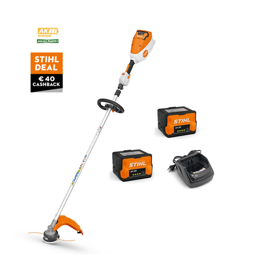 Stihl FSA 80 R accu grastrimmer (met 2x AK 20 accu en AL 101 lader)