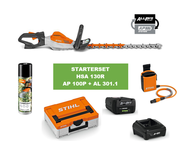Stihl HSA 130 R PRO accu heggenschaar SET AP 100 P